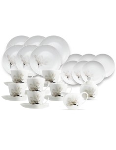 Serwis 32 elementy obiadowo-kawowy dla 6 osób 32 Lubiana Magnolia 5900245228090 2