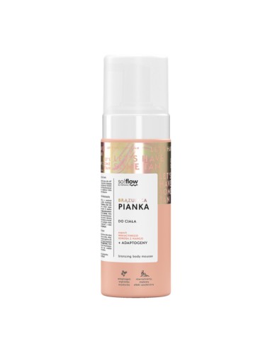 Brązująca pianka do ciała so!flow 150ml 5907618134316