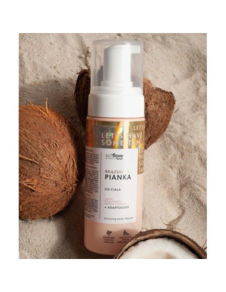 Brązująca pianka do ciała so!flow 150ml 5907618134316 2
