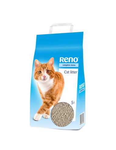 Żwirek bentonitowy dla kota Reno 5kg - Żwirek dla kota