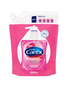Mydło truskawkowe antybakteryjne w płynie zapas truskawka Carex 1l 5900998006099