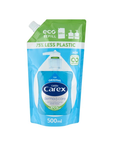 Antybakteryjne mydło w płynie Carex 500ml 5900998004507 2