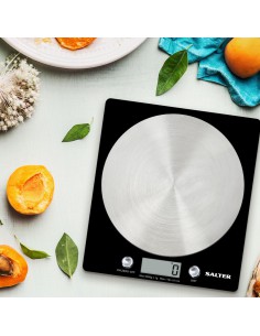 Czarna waga kuchenna elektroniczna Salter 5kg/1g 5010777122893 2