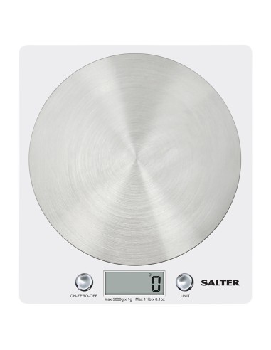 Srebrna waga kuchenna elektroniczna Salter 5kg/1g - Wagi kuchenne
