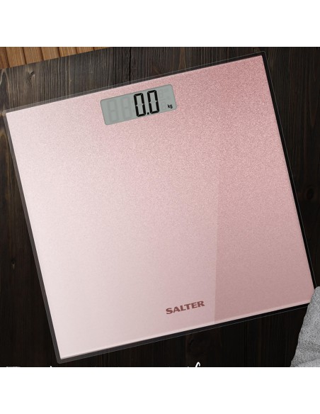 Różowa waga łazienkowa elektroniczna Salter 180kg - Wagi łazienkowe Różowa waga łazienkowa elektroniczna Salter 180kg 5010777146530 3