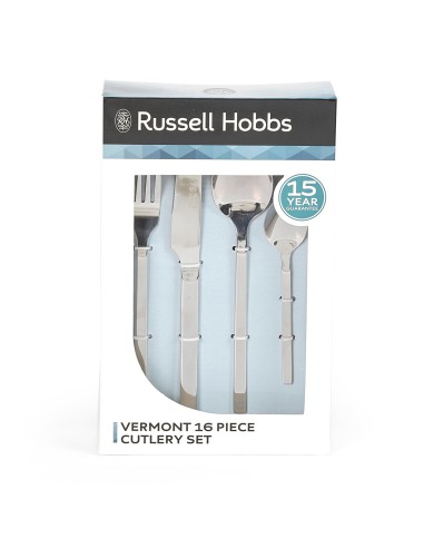 Szcztućce zestaw dla 4 osób 16 elementów Russell Hobbs Vermont 5054061024388 3