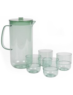 Plastikowy zestaw Dzbanek i 4 szklanki Cambridge, 1.5 l 5054061136685 2