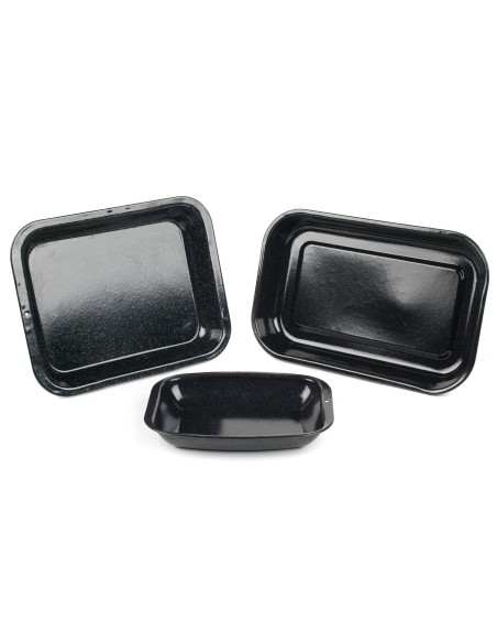 Zestaw 3 blach do pieczenia Russell Hobbs Romano 26/34/38 cm 5054061067477