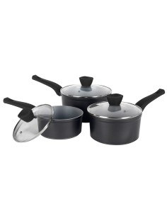 Zestaw rondli z pokrywkami o doskonałej przewodności cieplnej Russell Hobbs Pearlised 5054061314540 2