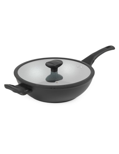 Patelnia z pokrywką głęboka Russell Hobbs Crystaltech 28cm 5054061316087