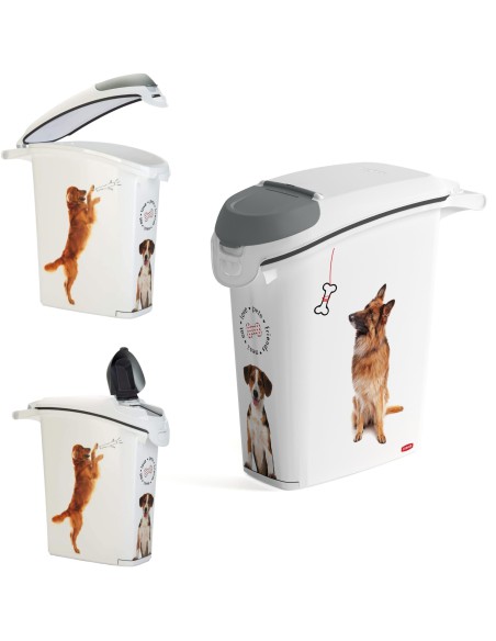 Pojemnik na karmę dla psa 10kg 23l Curver 3253923882209 5