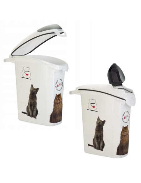 Pojemnik żwirek dla kota lub karmę 10kg 23l Curver - Pojemniki na karmę dla kota Pojemnik żwirek dla kota  lub karmę 10kg 23l Curver 3253923882216 6