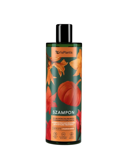Szampon do włosów osłabionych dynia 400 ml Vis Plantis 5904567058809
