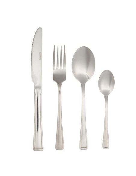 Wysokiej jakości sztućce zestaw dla 4 osób 16 elementów Salter Buxton 5054061024401