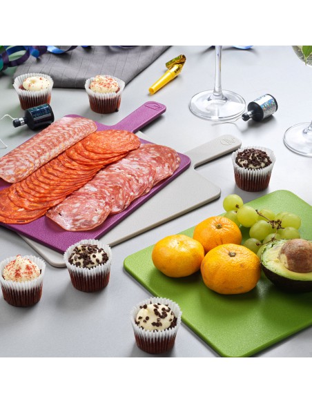 Zestaw desek kuchennych do krojenia Salter, 19x23cm, 4 szt 5054061073638 4