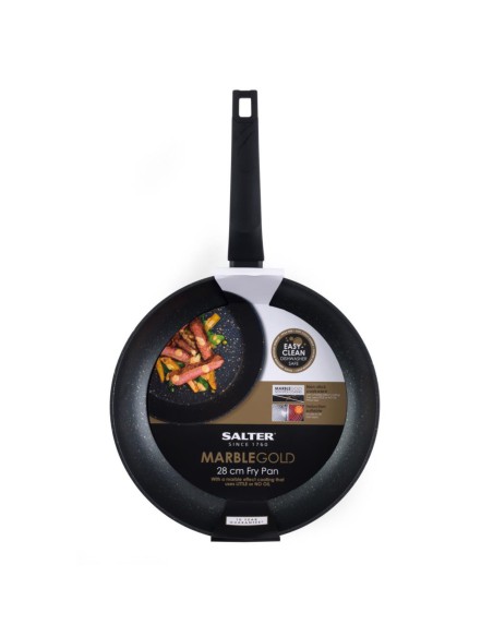 Nieprzywierająca patelnia Salter Marble Gold 24cm - Patelnie i woki Nieprzywierająca patelnia Salter Marble Gold  24cm 5054061355109