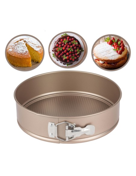 Tortownica blacha okrągła do pieczenia non-stick Salter Metallic 24 x 6,8 cm - Blachy i formy do pieczenia Tortownica blacha okrągła do pieczenia non-stick Salter Metallic 24 x 6,8 cm 5054061426984 3