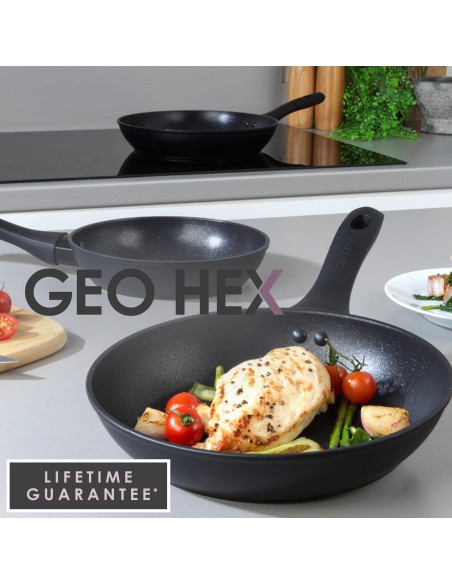 Zestaw patelni nieprzywierających 20/24/28cm Salter Geo Hex - Patelnie i woki Zestaw patelni nieprzywierających 20/24/28cm Salter Geo Hex 5054061356328 4