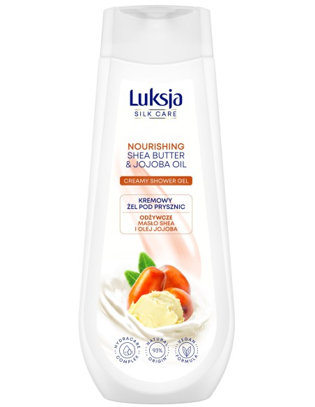 Żel z olejkiem jojoba i masłem shea pod prysznic 500ml Luksja Silk Care 5900536348940