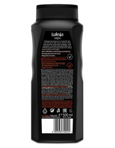 Wielozadaniowy żel pod prysznic męski 3w1 500ml Luksja Men Sport  5900536349022 2