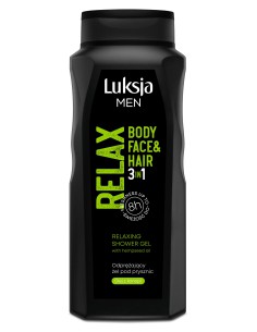 Żel 3w1 dla mężczyzn pod prysznic 500ml Luksja Men Cool  5900536349039
