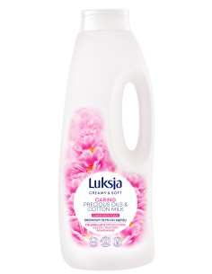 Płyn do kąpieli drogocenne olejki 1500ml Luksja Creamy&Soft 5900536349329