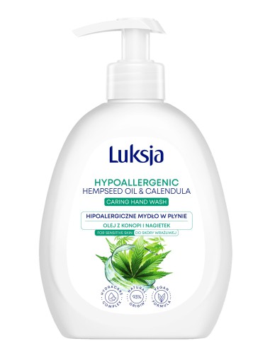 Konopne hipoalergiczne mydło w płynie 250ml Luksja 5900536348834