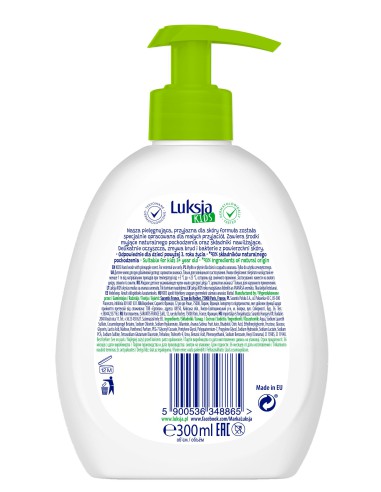 Mydło w płynie dla dzieci 300ml Luksja Kids 5900536348865 2