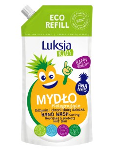 Mydło dla dzieci w płynie zapas 500ml Luksja Kids 5900536349312