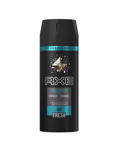 Dezodorant spray dla mężczyzn AXE LEATHER&COOKIES 150 ml - Dezodoranty i wody toaletowe