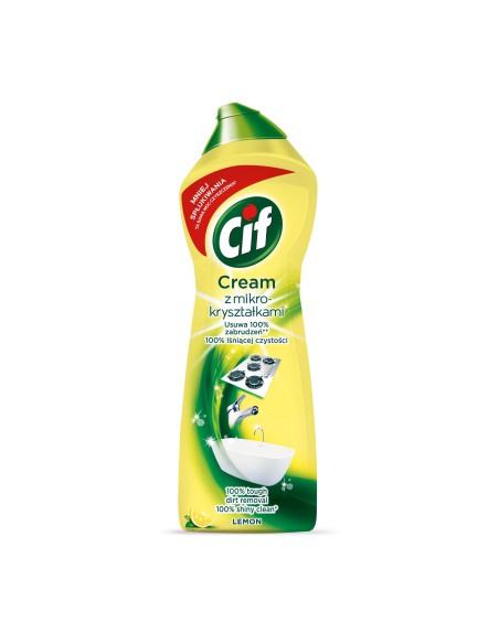 Cytrynowe mleczko do czyszczenia powierzchni 780g Cif 8710908809910 2