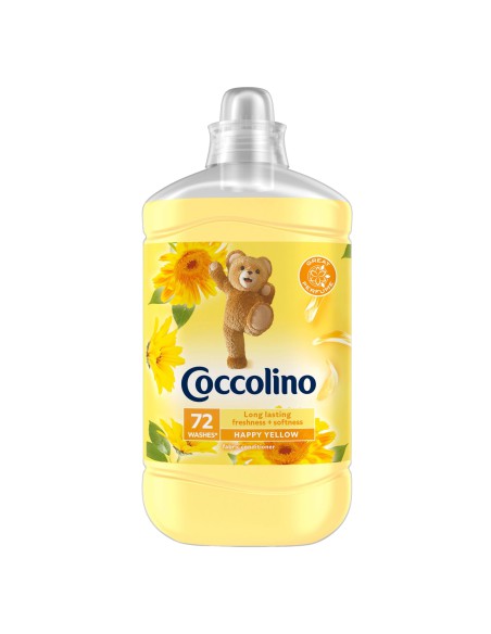 Płyn do płukania tkanin 1800 ml COCCOLINO Happy Yellow - Płyny do płukania Płyn do płukania tkanin 1800 ml COCCOLINO Happy Yellow 8710447283219 3