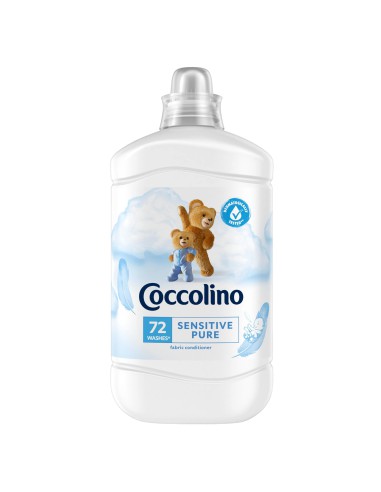 Delikatny płyn do płukania tkanin 1800 ml COCCOLINO Sensitive - Płyny do płukania