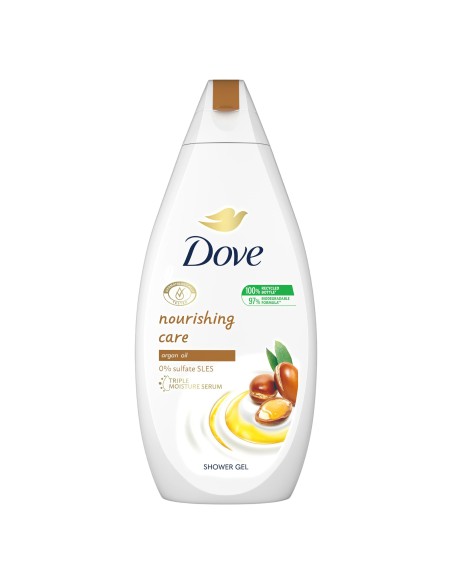 Żel  z olejkiem argonowym pod prysznic nawilżający500ml DOVE 8710908437304 2
