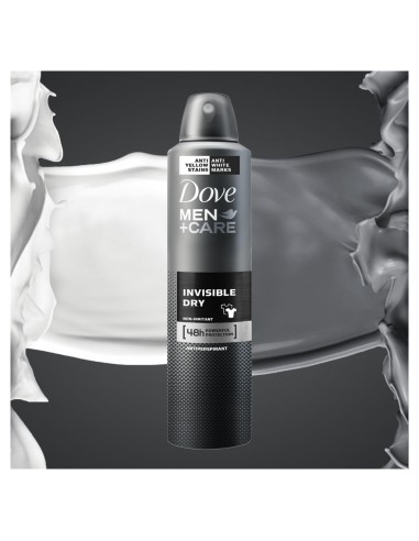 Spray antyperspirant dla mężczyzn 250ml DOVE Men Invisible  8711600533806 6