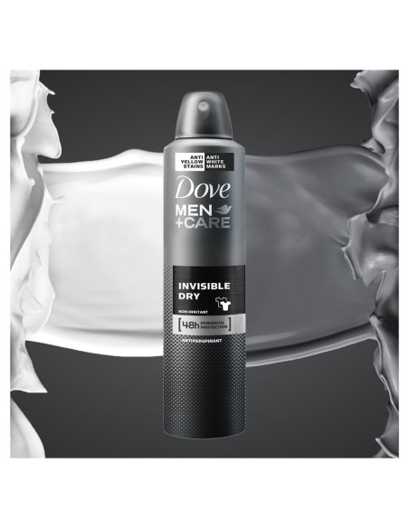 Spray antyperspirant dla mężczyzn 250ml DOVE Men Invisible  8711600533806 6