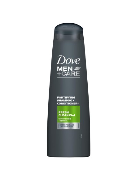 Odświeżający szampon 2w1 dla mężczyzn 400ml DOVE Men Fresh 8710908381195 3