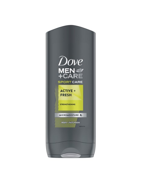 Żel pod prysznic do ciała i twarzy 400ml DOVE Men Active 8717163634615 4