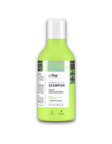 Szampon do włosów niskoporowatych so!flow 400ml 5907618133654