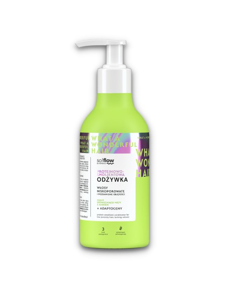 Odżywka do włosów niskoporowatych so!flow 400ml - Odżywki do włosów Odżywka do włosów niskoporowatych so!flow 400ml 5907618133661