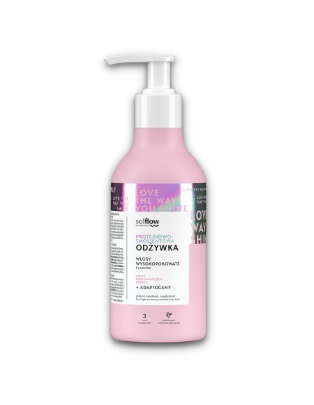 Odżywka do wysokoporowatych włosów so!flow 400ml - Odżywki do włosów Odżywka do wysokoporowatych włosów so!flow 400ml 5907618133746