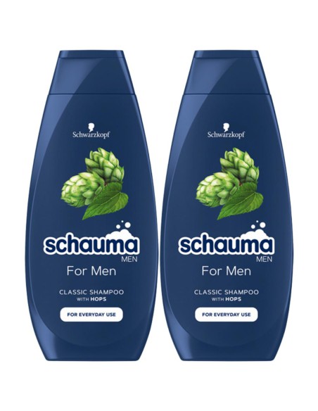 Zestaw klasycznych szamponów do włosów 4x Schauma 3838824404875 2
