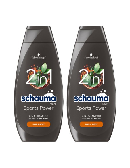 Zestaw szamponów do włosów męskich 6x Schauma 3838824404899 3