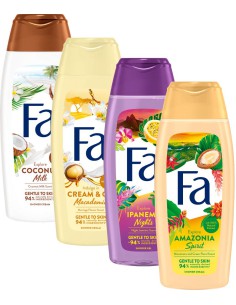 Zestaw dla kobiet żel pod prysznic mix damski 4x400ml Fa 3838824404493 2