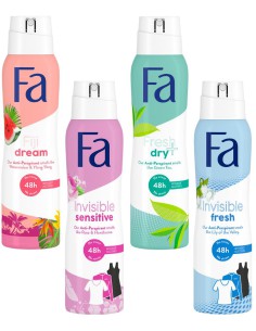 Zestaw antyperspirantów damski 4x 150ml Fa 3838824404769 2
