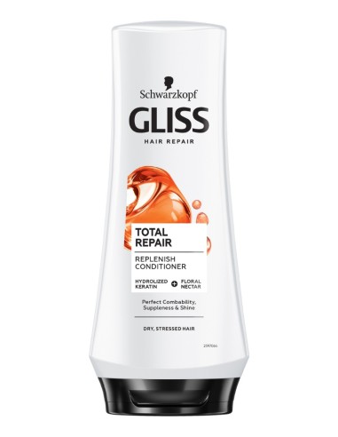 Zestaw 3x szampon 400ml + 3x odżywka 200ml Gliss Kur 3838824405155 3