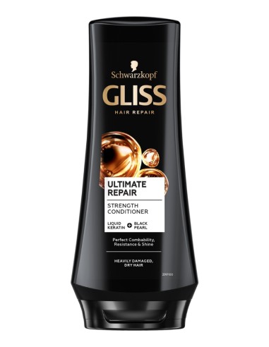 Zestaw 3x szampon 400ml + 3x odżywka 200ml Gliss Kur 3838824405155 5