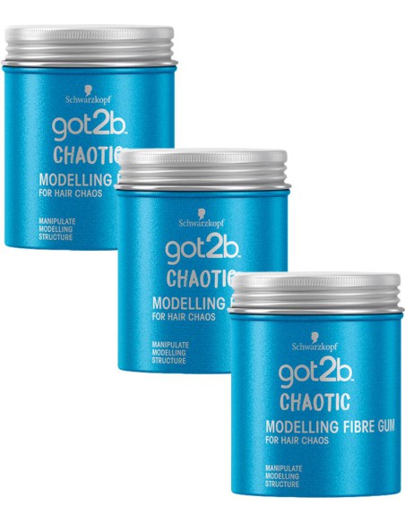 Modelująca guma do włosów do stylizacji got2b 3x100ml 3838824404820