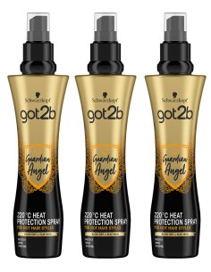 Zestaw termoochronnych odżywek do włosów w sprayu 3x200ml Syoss 3838824404592 2