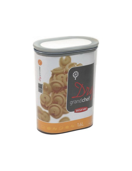 Niebieskie pojemniki na artykuły sypkie Curver Grand Chef1,6L 3253927187072 3